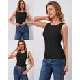 thumbnail image 3 of Arach&Cloz Women's Non See Through Summer Business Casual Tank 2025, 3 of 6