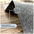 thumbnail image 5 of Koeckritz Rugs Economical Sky Grey 4'x7' Area Rug, Soft & Durable for Indoors/Outdoors, 5 of 6