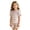 Light Purple*, variant on OSOLU Girls 2 Piece Striped Ruffle Hem Short Sleeve Top Bow Embellished Shorts Kids Loungewear Set Light Purple