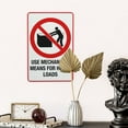thumbnail image 4 of Use Mechanical Means For Heavy Loads Tin Sign Warning Metal Sign Vintage Sign Wall Decor for Home Farm Bar Coffee Shop Club Decoration 8x12 Inch, 4 of 7