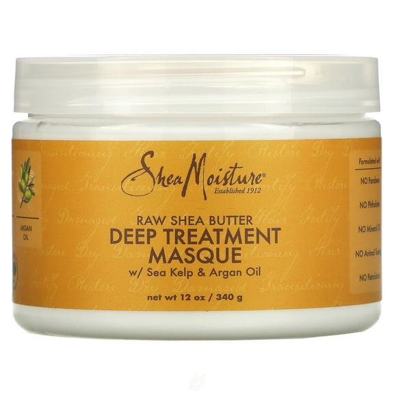 SheaMoisture, Deep Treatment Masque, Raw Shea Butter, 12 oz (340 g), Pack of 2