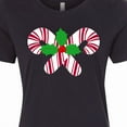 thumbnail image 4 of Inktastic Candy Canes and Holly Christmas Women's T-Shirt, 4 of 5