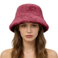 thumbnail image 2 of Baberdicy Women's Basic Winter Beanie, Simple Knit Hat, Cold Weather Cap, Ideal for Women Everyday Winter Wear Red, 2 of 6