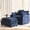 Blue, variant on S-HOME Modern 39.4 Inch Chenille Armchair with Ottoman, Upholstered Single Seat for Living Room and Bedroom Use, Blue
