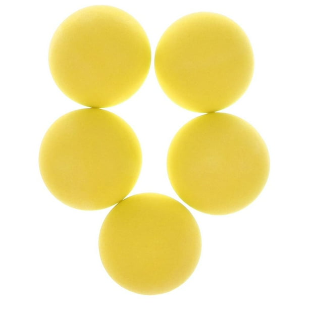 5pcs De Espuma De Pelota De Softbol De Juguete Para Niños Jugar Para El Llenado, 7 Selección - Amarillo Hugo Juguete de bolas hinchables