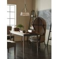 thumbnail image 5 of Progress Lighting Arden 3-Light Inverted Pendant, Steel, Antique Bronze, Summer Linen Shade, 5 of 6