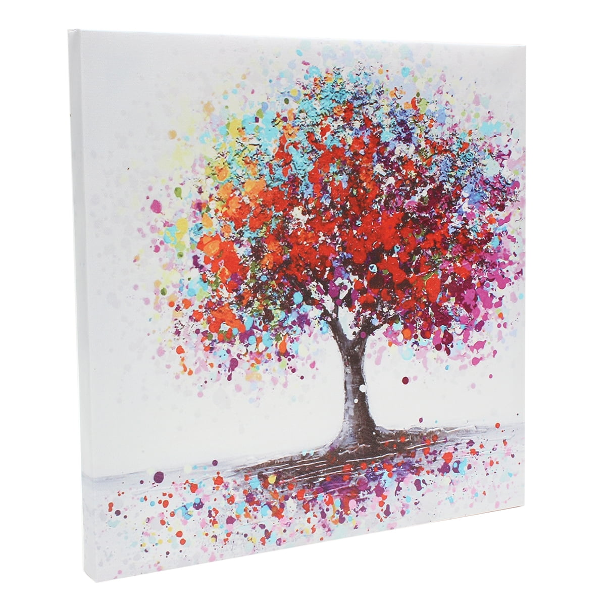 Artwork Flower Tree Abstract Picture Canvas Print Painting Home Wall Picture Art Decor Framed Walmart Canada