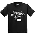 thumbnail image 3 of Inktastic Someone in Oklahoma Loves Me Youth T-Shirt, 3 of 5
