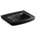 thumbnail image 3 of Kohler K-2358-1 Archer 24" Pedestal Bathroom Sink - Grey, 3 of 6