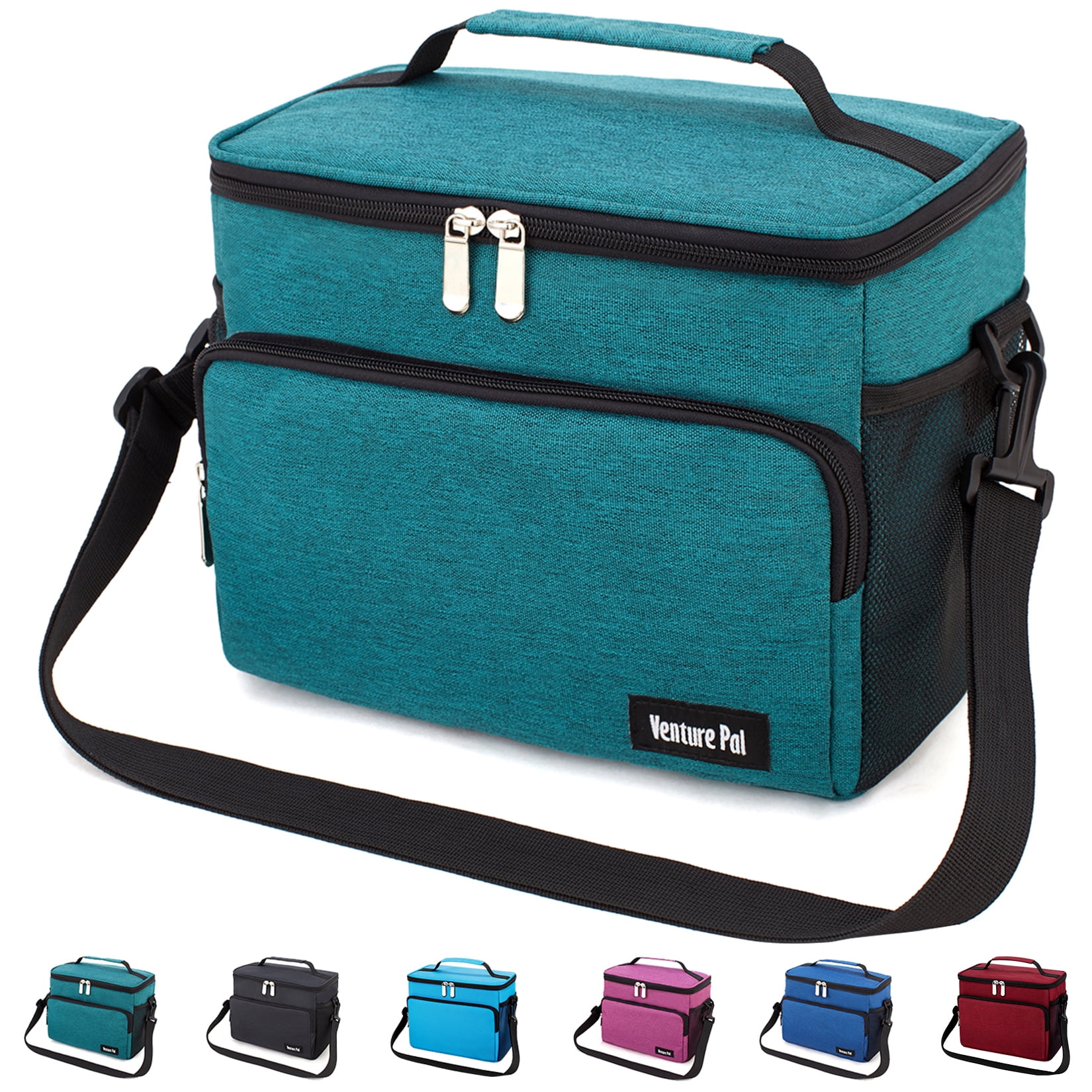 Leakproof Reusable Insulated Cooler Lunch Bag Office Work Picnic Hiking Beach Lunch Box