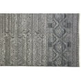 thumbnail image 5 of 10' X 13' Gray Ivory And Blue Geometric Hand Knotted Area Rug, 5 of 10