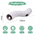 thumbnail image 2 of Road Cat Tunnel Collapsible S Shape Cat Play Tube 10 Inches in Diameter, 2 of 7