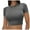 Grey, variant on Everyday Bras for Women Day Cup Crop Top for Women Sports Bra Comfy Sports Bra Crop Sports Bra Top Sports Bras for Yoga Yoga Bras for Women High Neck Women Yoga Clothes Women Sports Womens Coffee S