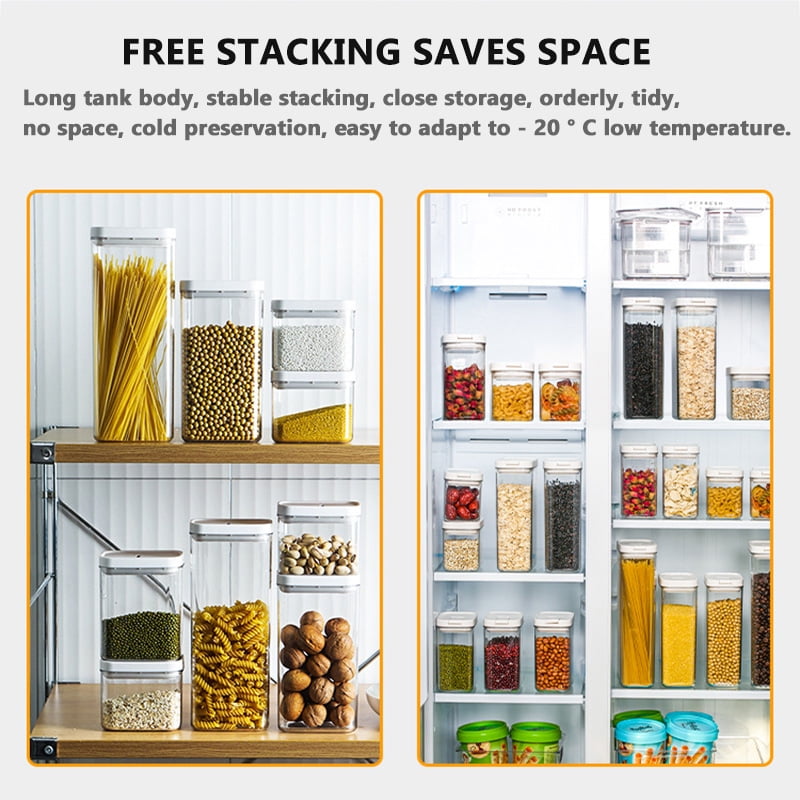 Argon Tableware Ensemble De Conteneurs De Stockage En Plastique En