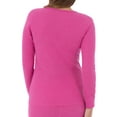 thumbnail image 4 of Women's and Women's Plus Waffle Thermal Underwear Crew Top, 4 of 5
