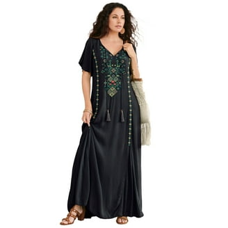 green emerald velvet dress Amazon.com: Roaman's Women's Plus Size Sequin Lace Three Quarter Sleeve  A-Line Gown main image 1