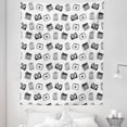 thumbnail image 1 of Vintage Tapestry, Retro Style Cameras Scattered on a Plain Background Drawn by Pencil, Fabric Wall Hanging Decor for Bedroom Living Room Dorm, 5 Sizes, Charcoal Grey and White, by Ambesonne, 1 of 1