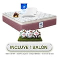 thumbnail image 1 of Colchón Matrimonial Freeman Spring Air + Almohadas + Osito, 1 of 7