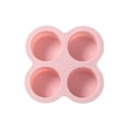 thumbnail image 1 of TIELUTT Silicone Baking for Four Connected Cylinder Cakes Versatile Design Baking Sheet Organizer Silicone Baking Mat Sheets Baking Sheets for Oven with Rack Cook Ware. Set Nonstick Bakeware with Lid, 1 of 2
