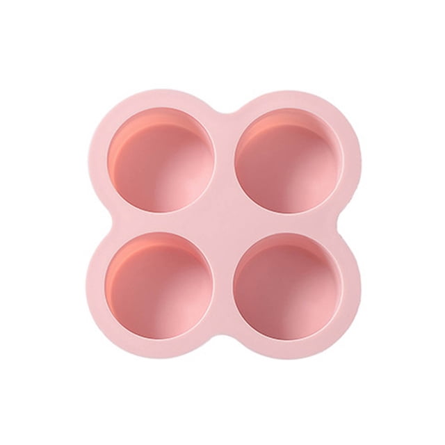 TIELUTT Silicone Baking for Four Connected Cylinder Cakes Versatile Design Baking Sheet Organizer Silicone Baking Mat Sheets Baking Sheets for Oven with Rack Cook Ware. Set Nonstick Bakeware with Lid