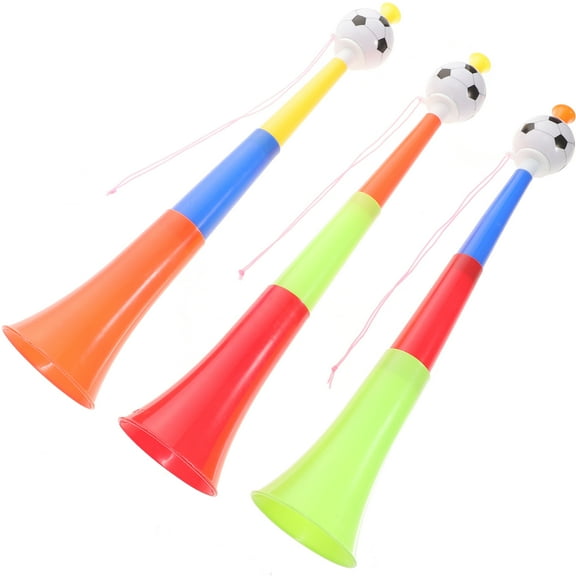 4 Pcs Football Horns Vuvuzela Telescopic Fans Retractable Child