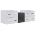 thumbnail image 1 of Imaginations Américaines  60.5 pouces W Vanity Base Set  Gris, 1 of 8