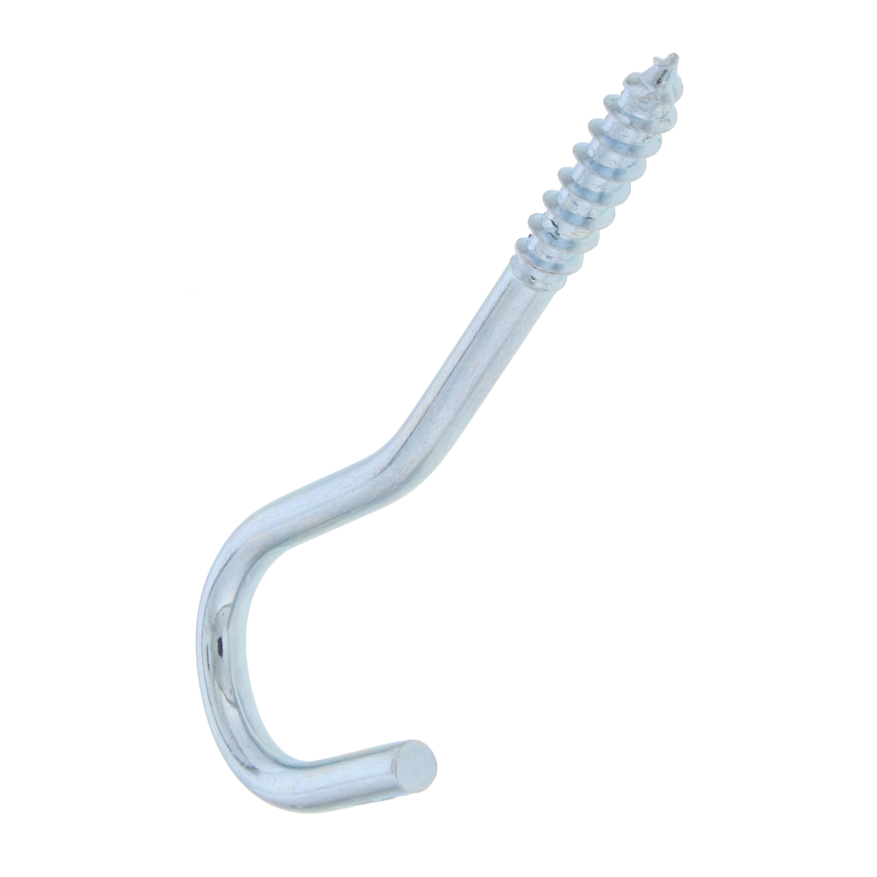 Bulldog Hardware 1-11/16 in. Screw Hook, Zinc Plated, 8 Pack