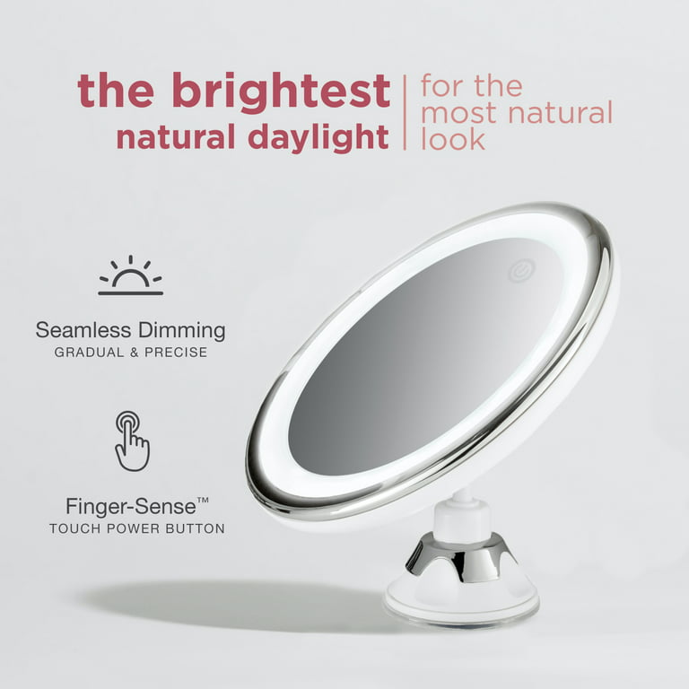Fancii 10x Magnifying Lighted Makeup Mirror - Daylight LED Vanity Mirror