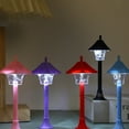 thumbnail image 2 of Set Of 2 Classical Miniature LED Street Lamps Perfect For Dollhouses Indoor And Outdoor Decoration Landscape Accessory, 2 of 7