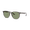 Opal Grey - Frame | Green - Lens, variant on RB4306 RB4306 Square-Round Shape Sunglasses Polished Black Frame | Dark Green Lens 54mm