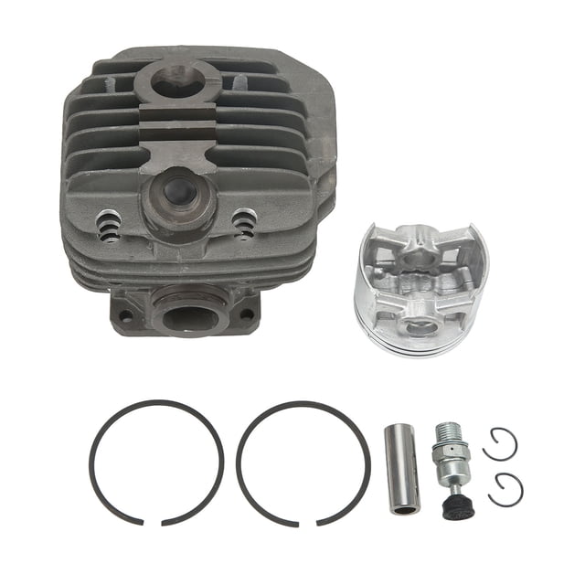 1128 020 1227, Cylinder Piston Kit Piston Gasket Pin Kit Rustproof Perfect Fit For MS440 044 Chainsaw