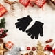 thumbnail image 4 of Inteprter Niños Guantes Invierno Unisex Regalos Accesorios de protección Esquí Cómodo Suministros térmicos negro, 4 of 6
