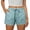 Mint Green,#027, variant on Women's Summer Elastic Waist Drawstring Casual Shorts With Pockets Soft Lightweight Breathable Wrinkle Resistant Loose Daily Bottoms,XL