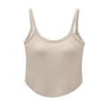 thumbnail image 4 of Levmjia Women Sports Cami Top Soft Breathable Solid Color Removable Chest Pads Adjustable Thin Straps Slim Fit Yoga Fitness Daily Summer Outdoor Outfits, 4 of 9