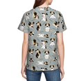 thumbnail image 7 of Wukai Funny Beagle Active Dog Youth Unisex Short Sleeve T-Shirt for Boys, Girls, Teens, and Kids-Small, 7 of 7