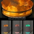 thumbnail image 4 of Amdohai Crystal Salt Stone Humidifier Colorful Light 260mL Mist Humidifier Portable, 4 of 7