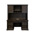 thumbnail image 3 of Martin Furniture 66"W Wood Hutch With Doors Office Storage in Dark Brown, 3 of 9