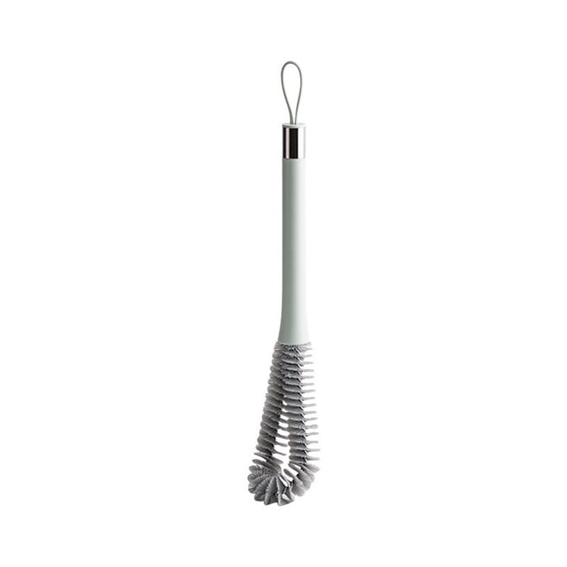 Cepillo de limpieza Wosthever para biberones con mango largo color Verde claro