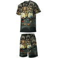 thumbnail image 2 of Kids The Cuphead Show Short Sleeve T-Shirt And Shorts Outfit Set Athletic Mesh Shorts Set for Boys, 2 of 7
