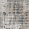 thumbnail image 1 of 39" X 55" X 0.'25" Grey/Brick Polypropylene & Polyester Rug, 1 of 1