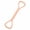 15LB Pink, variant on Yoga Resistance Band with Handles, Silicone Exercise Bands for Physical Therapy, Arm Shoulder Back Chest Workout for Yoga & Pilates