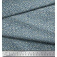 thumbnail image 3 of Soimoi Polyester Crepe Fabric Flower Artistic Print Sewing Fabric Yard 42 Inch Wide, 3 of 3