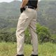 thumbnail image 5 of Pantalones largos para hombre, cintura elástica, informales, deportivos, multibolsillos, de poliéster., 5 of 9