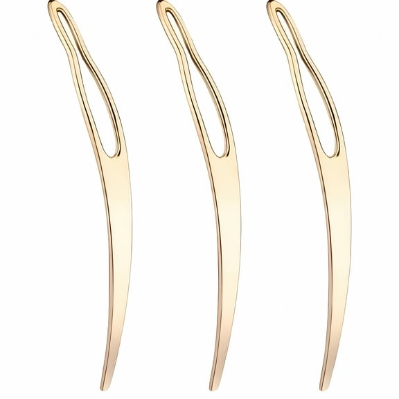 VANIDO 3 Pieces Dreadlocks Tool, Interlocking Tools for Locs, Hair Tool for Dreadlocks, Interlocks or Sisterlocks, Tightening Accessories for Small Starting Maintaining Locs (Rose Gold)