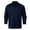 Marine, variante sur Polo pour Homme Adulte à Manches Longues, T-Shirt Polo à Boutons, Léger, Vêtements Noirs pour Hommes