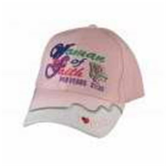 Swanson Christian Supply 111804 Cap-Woman Of Faith - Pink
