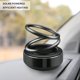 thumbnail image 4 of Bsvklp Ambientador Aire para Coche Con Doble Anillo Y Rotación 360 ​​grados Fragancia Perfume Solar para Coche (negro), 4 of 9