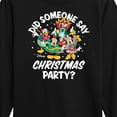 thumbnail image 3 of Disney - Mickey and Friends Did Someone Say Christmas Party - Toddler & Youth Long Sleeve Graphic T-Shirt, 3 of 5