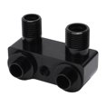 thumbnail image 4 of AC Compressor Fitting Kit, Solid Air Conditioner Compressor Adaptor 90° Turn Angle Antirust Billet Aluminum Alloy  For LSX LS1 Replacement For, 4 of 8