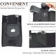 thumbnail image 3 of Funda de neopreno para banda de caza para el vientre, funda para pistola, cintura oculta, táctica para Glock 19, pistola Beretta Revolver,, 3 of 5